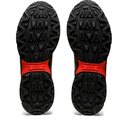 ASICS Men's Gel-Venture 8 Mid Top Running Shoes, 14, Black/Cherry Tomato