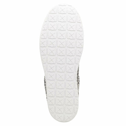 Twisted X Women's Hooey Loper, Moc Toe, Black & White, 11 M