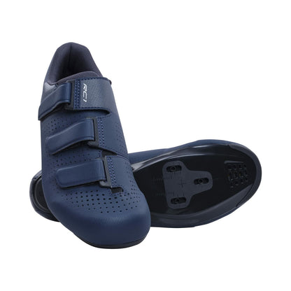 SHIMANO SH-RC100 Feature-Packed Entry Level Road Shoe, Navy, 8.5-9 Men (43 EU)
