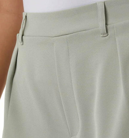 32 Degrees Cool Women's Pull On Pleated Short (US, Alpha, X-Large, Regular, Regular, Laurel (Green))