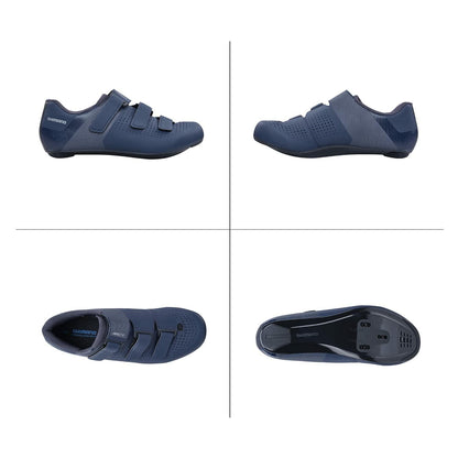 SHIMANO SH-RC100 Feature-Packed Entry Level Road Shoe, Navy, 8.5-9 Men (43 EU)