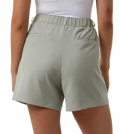 32 Degrees Cool Women's Pull On Pleated Short (US, Alpha, X-Large, Regular, Regular, Laurel (Green))