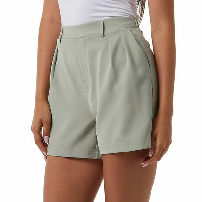 32 Degrees Women Pleated Short (US, Alpha, Small, Regular, Regular, Green)