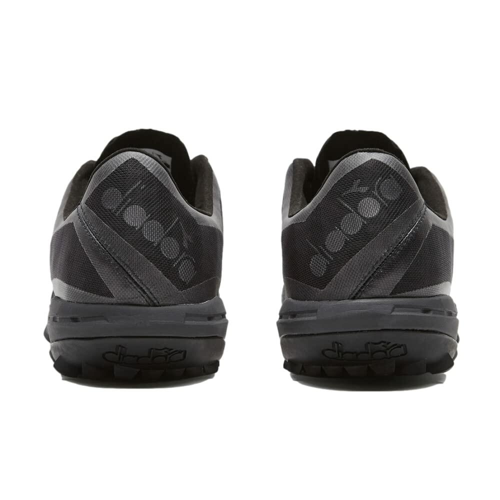 Diadora Brasil Sala Turf Shoes (Black/Silver, Numeric_11_Point_5)