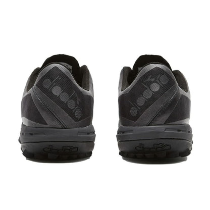 Diadora Brasil Sala Turf Shoes (Black/Silver, Numeric_11_Point_5)