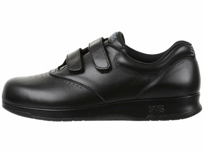 SAS Me Too Adjustable Comfort Shoe Black 10 N - Narrow (AA)