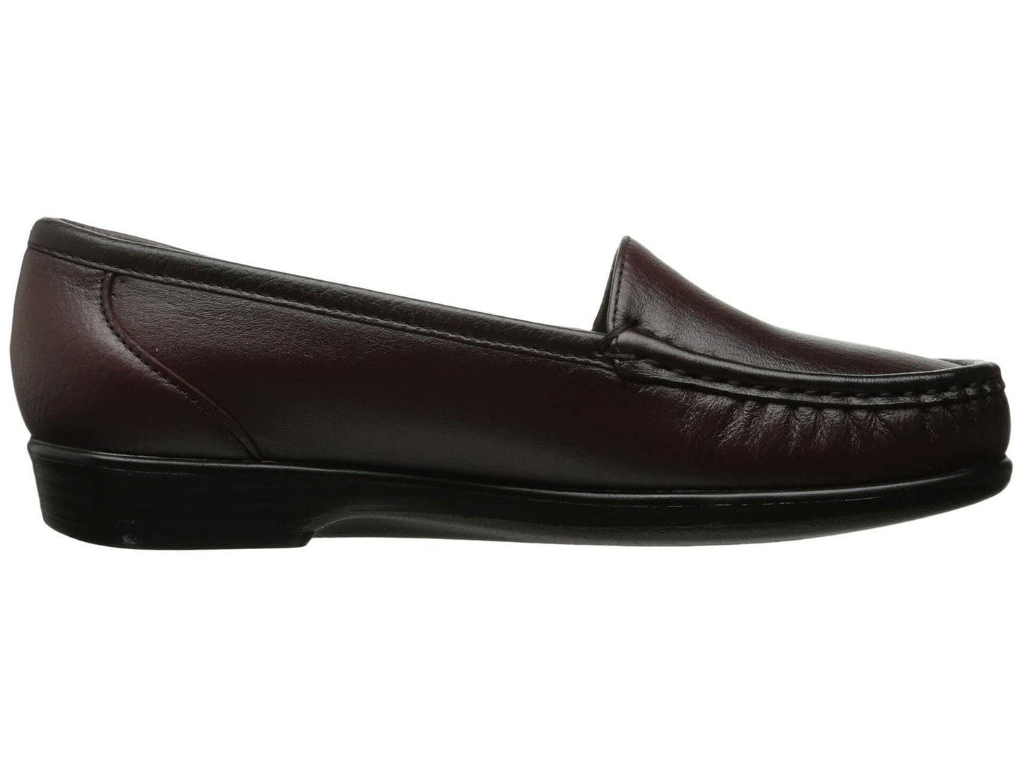 SAS® Simplify Comfort Loafers for Women – Tri-Pad® Comfort System – PU Construction - Supersoft® Antique Wine 8.5 M - Medium (B)