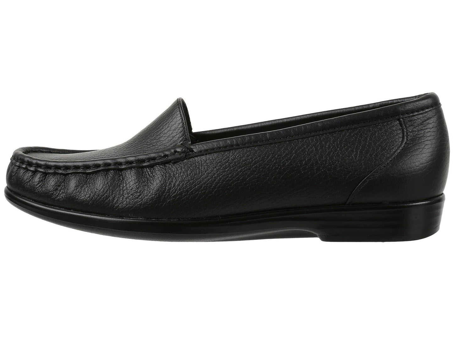 SAS® Simplify Comfort Loafers for Women – Tri-Pad® Comfort System – PU Construction - Supersoft® Black 10 N - Narrow (AA)