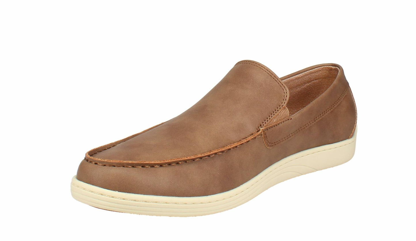 IZOD Men's Seapoint Casual Slip On Loafer, Tan, 11