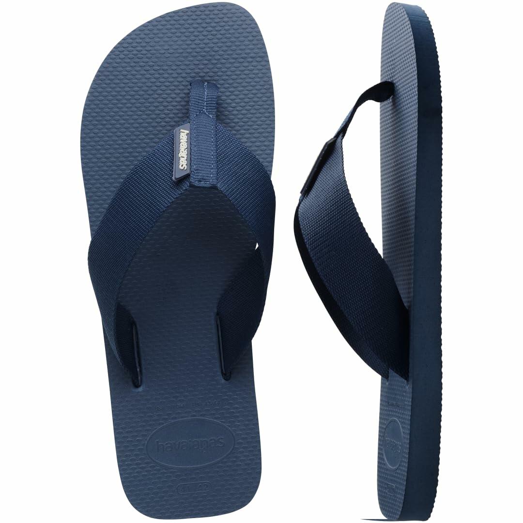 Havaianas for Men - Urban Basic Flip Flops - Indigo Blue - 8