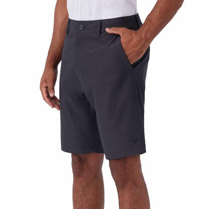 Hang Ten Men's Hybrid Series - Everyday 20" Hybrid Short in Black | Everyday 20" Hybrid Short, 34