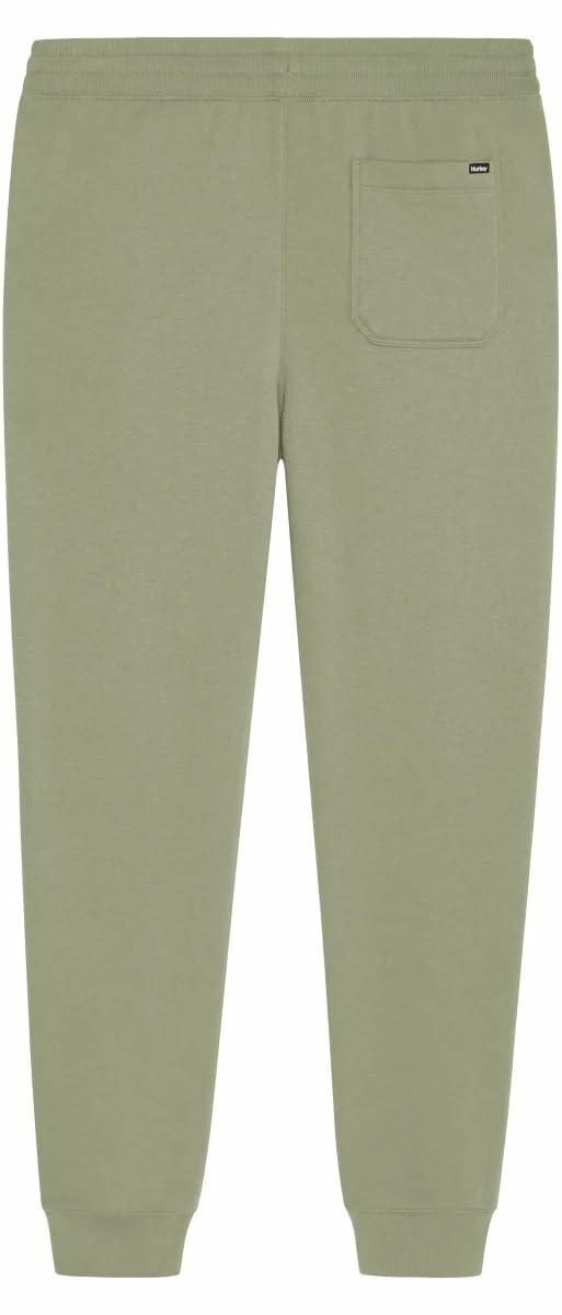 Hurley Mens Midweight Fleece Jogger (US, Alpha, Large, Regular, Regular, Sage Green)