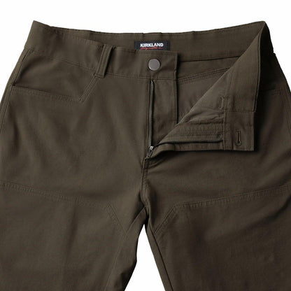 Kirkland Signature Men’s Stretch Tech Pant (Brown, 30W x 29L)