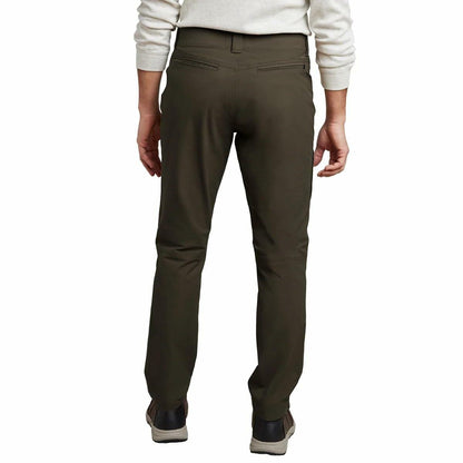 Kirkland Signature Men’s Stretch Tech Pant (Brown, 34W x 34L)