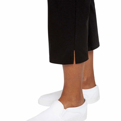 Mario Serrani Comfort Stretch Ladies' Pull-On Capri (US, Alpha, XX-Large, Regular, Regular, Black)