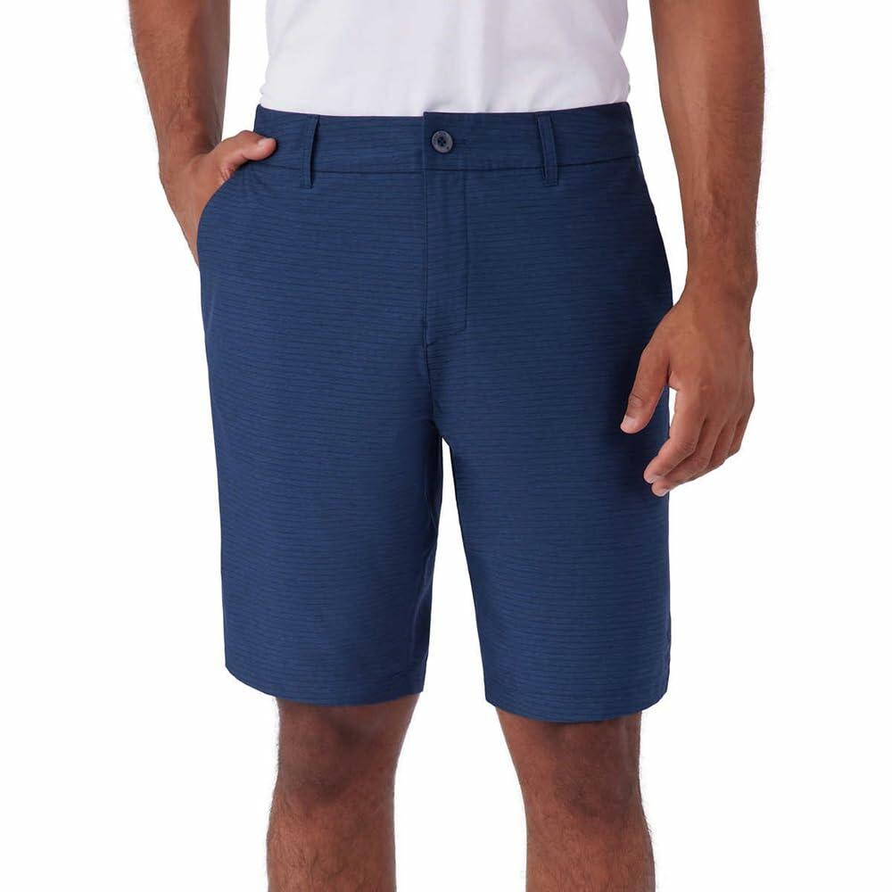 Hang Ten Men's Hybrid Series - Everyday 20" Hybrid Short in Blue | Everyday 20" Hybrid Short, 38