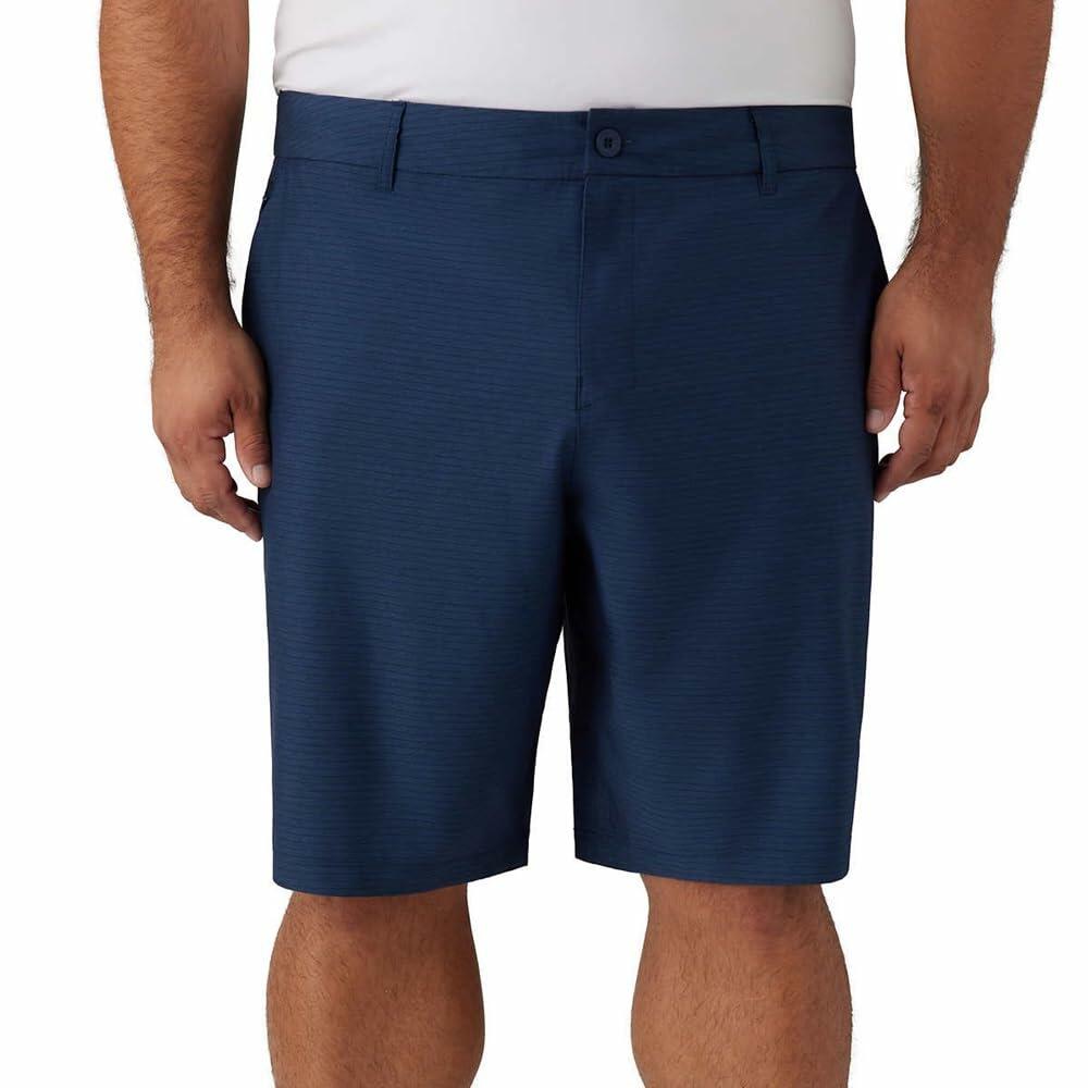 Hang Ten Men's Hybrid Series - Everyday 20" Hybrid Short in Blue | Everyday 20" Hybrid Short, 38