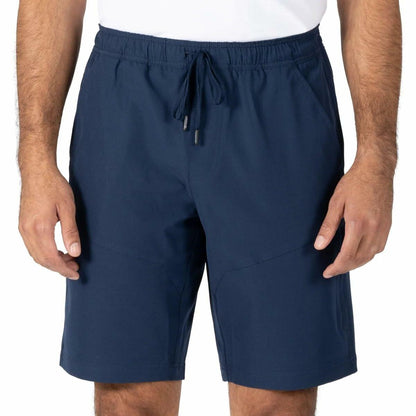 Gerry Men's 4-Way Stretch Elastic Waistband Lightweight Trail Short (Blue, XX-Large)