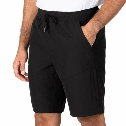 Gerry Men's 4-Way Stretch Elastic Waistband Lightweight Trail Short (Black, XX-Large)