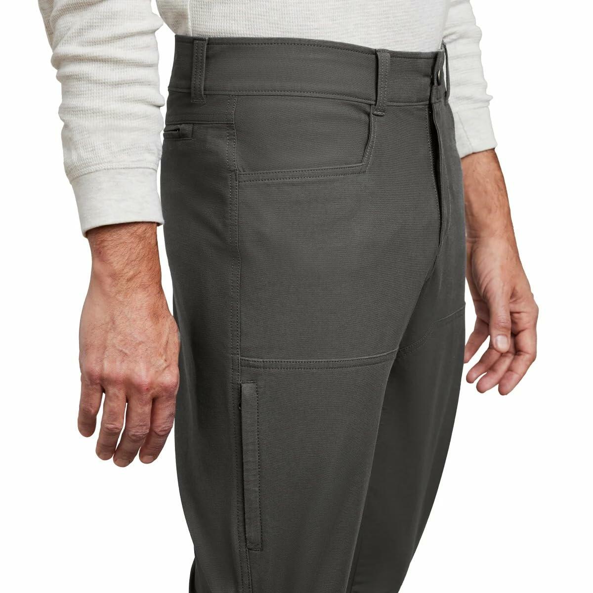 Kirkland Signature Men�s Stretch Tech Pant (Gray, 30W x 29L)