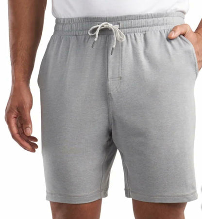 KIRKLAND Signature Men's Moisture Wicking Lounge Short (US, Alpha, Small, Regular, Regular, Gray)