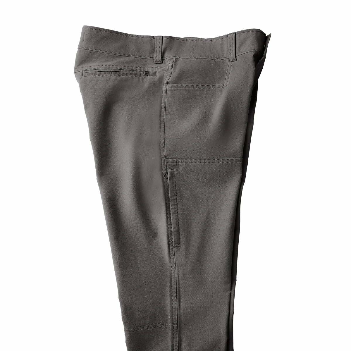 Kirkland Signature Men�s Stretch Tech Pant (Gray, 32W x 29L)