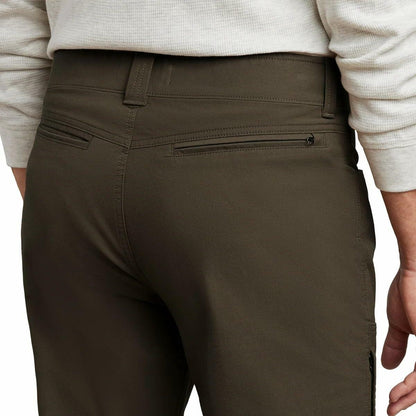 Kirkland Signature Men’s Stretch Tech Pant (Brown, 32W x 29L)