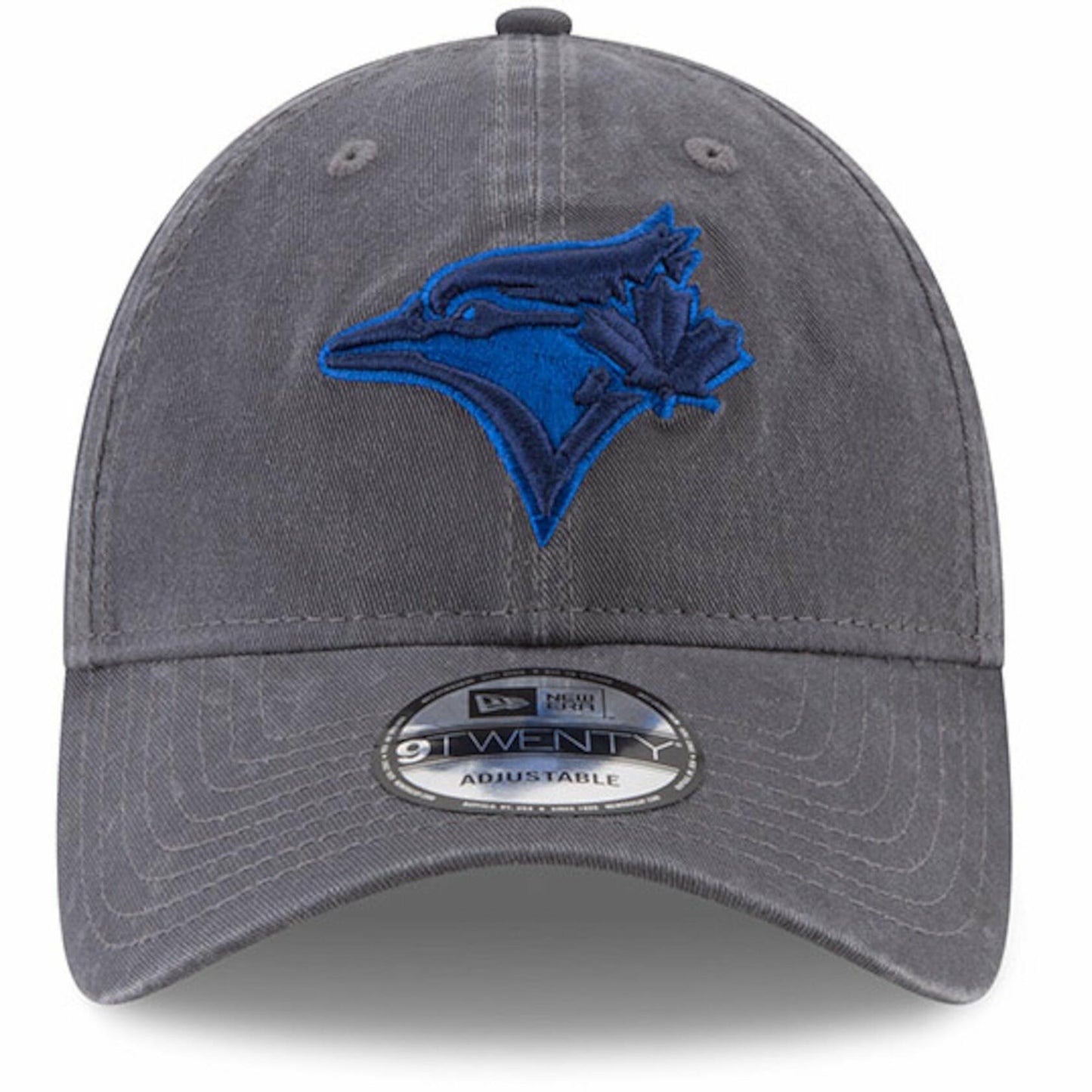 Toronto Blue Jays New Era Primary Logo Core Classic 9TWENTY Adjustable Hat Graphite