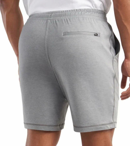 KIRKLAND Signature Men's Moisture Wicking Lounge Short (US, Alpha, Small, Regular, Regular, Gray)