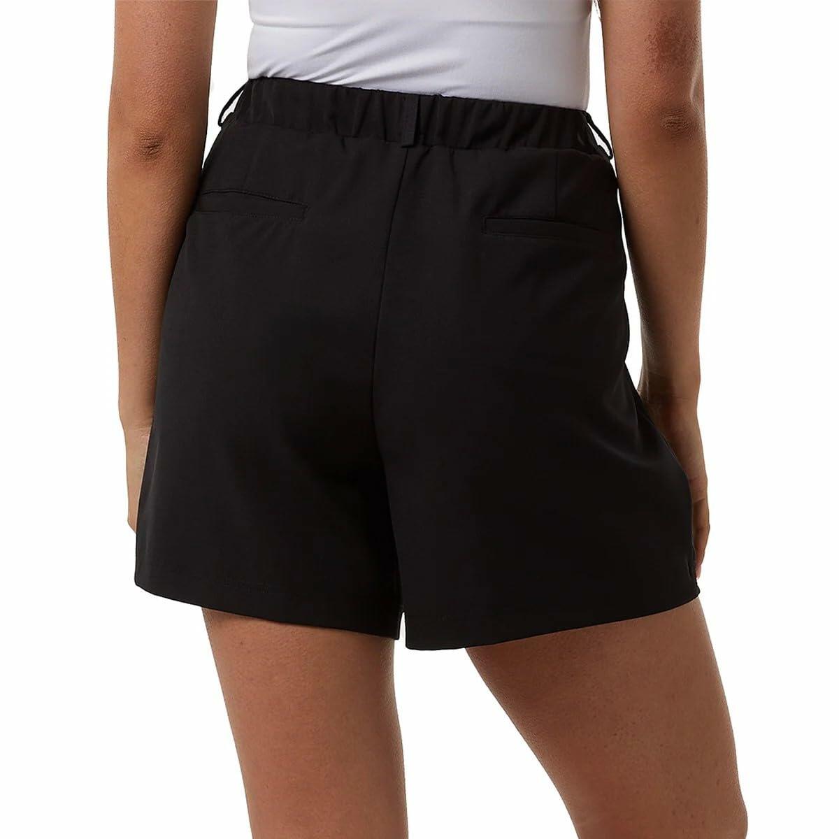 32 Degrees Women Pleated Short (US, Alpha, X-Large, Regular, Regular, Black)