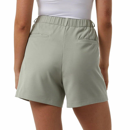32 Degrees Women Pleated Short (US, Alpha, Small, Regular, Regular, Green)
