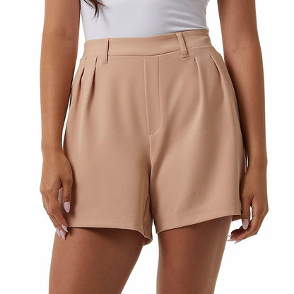 32 Degrees Cool Women's Pull On Pleated Short (US, Alpha, X-Large, Regular, Regular, Washed Coral (Orange))