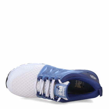 Timberland PRO Women's Radius Composite Safety Toe Industrial Athletic Work Shoe, Blue/Ice, 9W