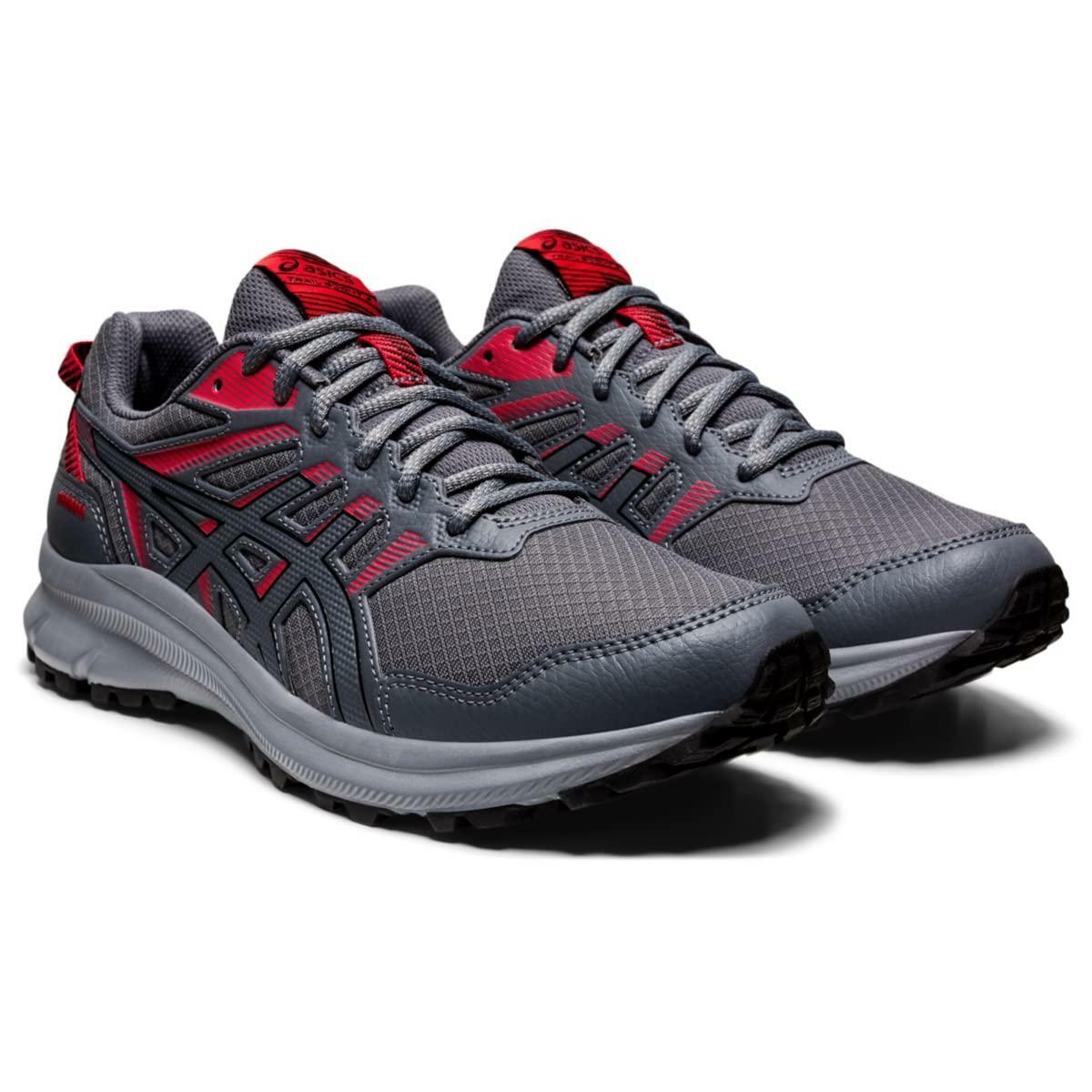 ASICS Men's Trail Scout 2 Running Shoes, 7.5, Metropolis/Black