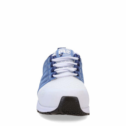 Timberland PRO Women's Radius Composite Safety Toe Industrial Athletic Work Shoe, Blue/Ice, 9W