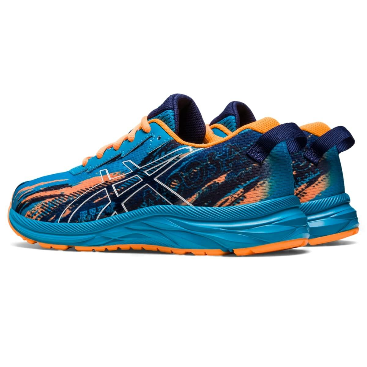 ASICS Kid's Gel-Noosa TRI 13 Grade School Running Shoes, 4.5, Island Blue/White