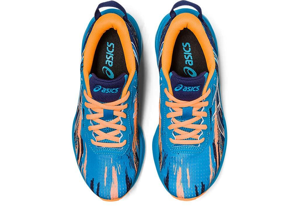 ASICS Kid's Gel-Noosa TRI 13 Grade School Running Shoes, 4.5, Island Blue/White
