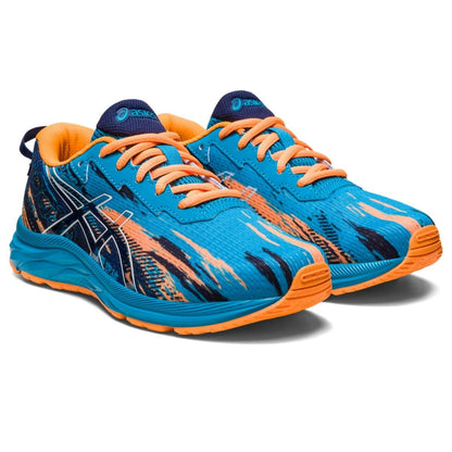 ASICS Kid's Gel-Noosa TRI 13 Grade School Running Shoes, 4.5, Island Blue/White