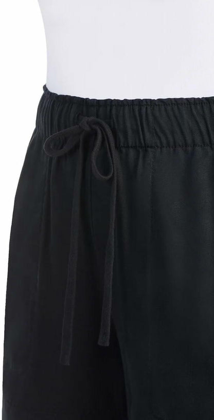 Hilary Radley Womens Lightweight Pull-on Tencel Short (US, Alpha, X-Large, Regular, Regular, Black)