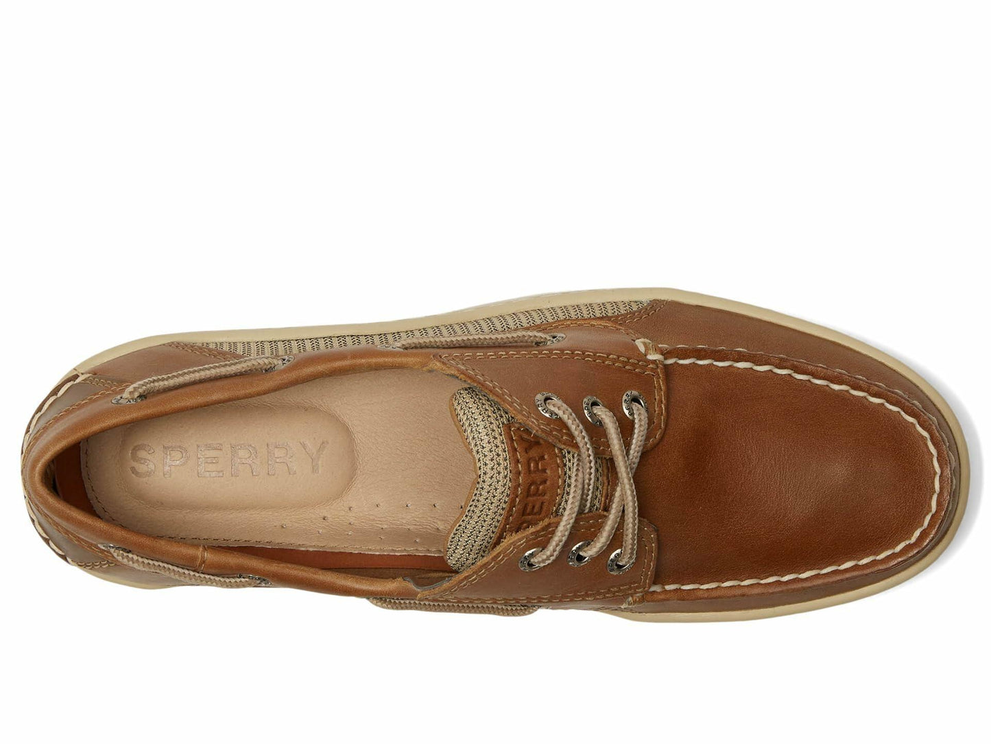 Sperry Billfish 3-Eye Boat Shoe Dark Tan 11