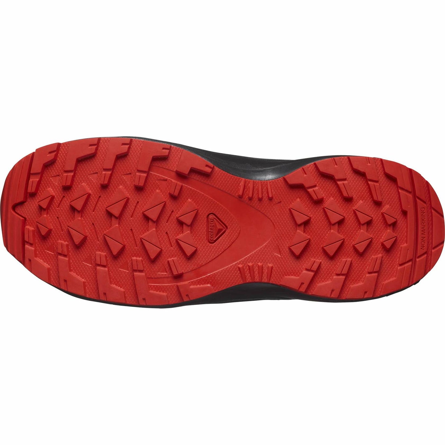 Salomon Unisex Junior’s XA Pro V8 ClimaSalomon Waterproof Hiking Shoes for Kids - Lapis Blue/Black/Fiery Red - 1