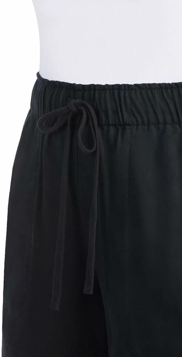 Hilary Radley Womens Lightweight Pull-on Tencel Short (US, Alpha, Small, Regular, Regular, Black)
