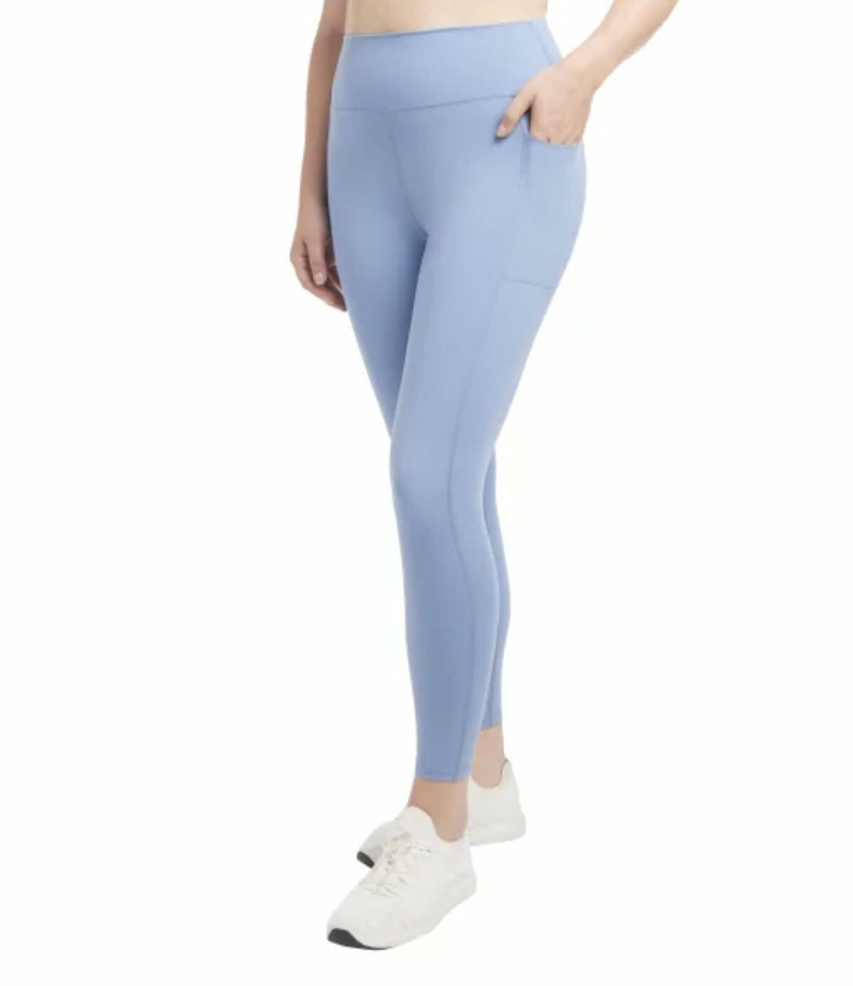 Danskin Women's High Waist Lightweight Legging Tight (US, Alpha, X-Small, Regular, Regular, Infinity (Blue))
