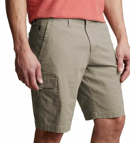 Copper & Oak Supply Co. Men's Venture Ripstop Stretch Cargo Short (US, Waist, 42, Regular, Tan)