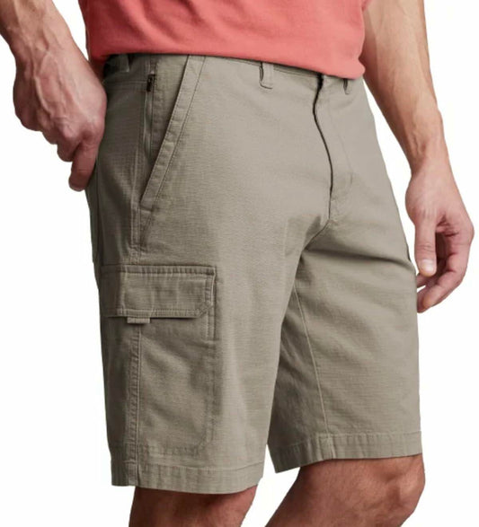 Copper & Oak Supply Co. Men's Venture Ripstop Stretch Cargo Short (US, Waist, 42, Regular, Tan)