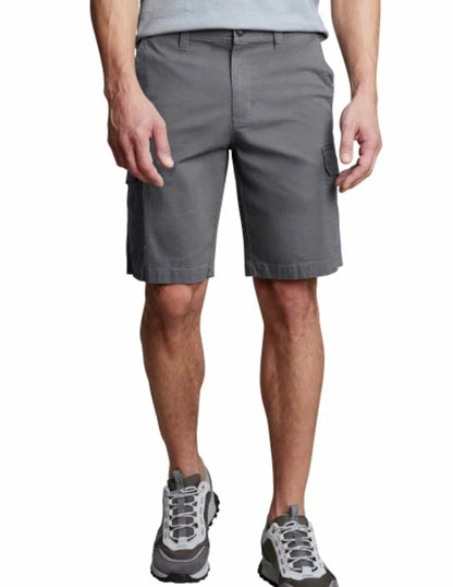 Copper & Oak Supply Co. Men's Venture Ripstop Stretch Cargo Short (US, Waist, 40, Regular, Gray)