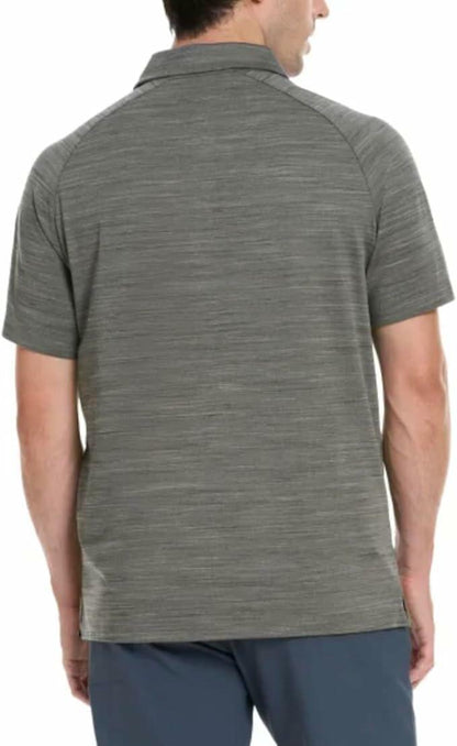 Hurley Men's Performance Polo Shirt (US, Alpha, Medium, Regular, Regular, Gray)
