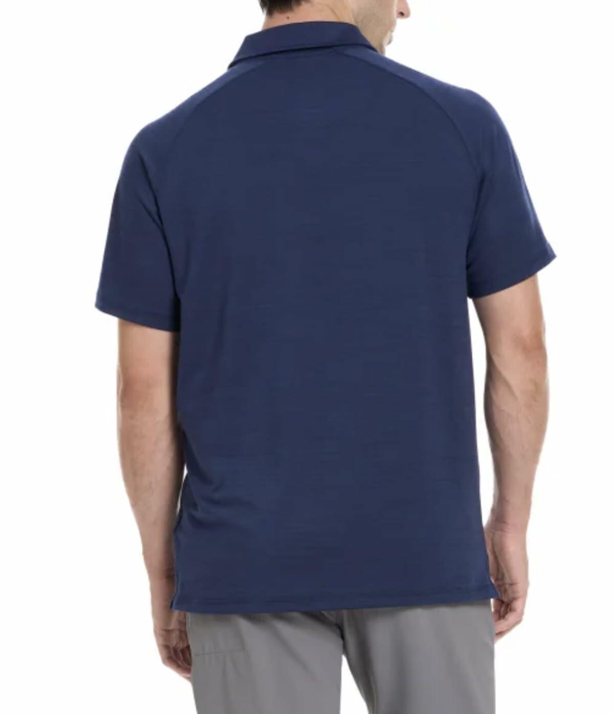 Hurley Men's Performance Polo Shirt (US, Alpha, Small, Regular, Regular, Blue)