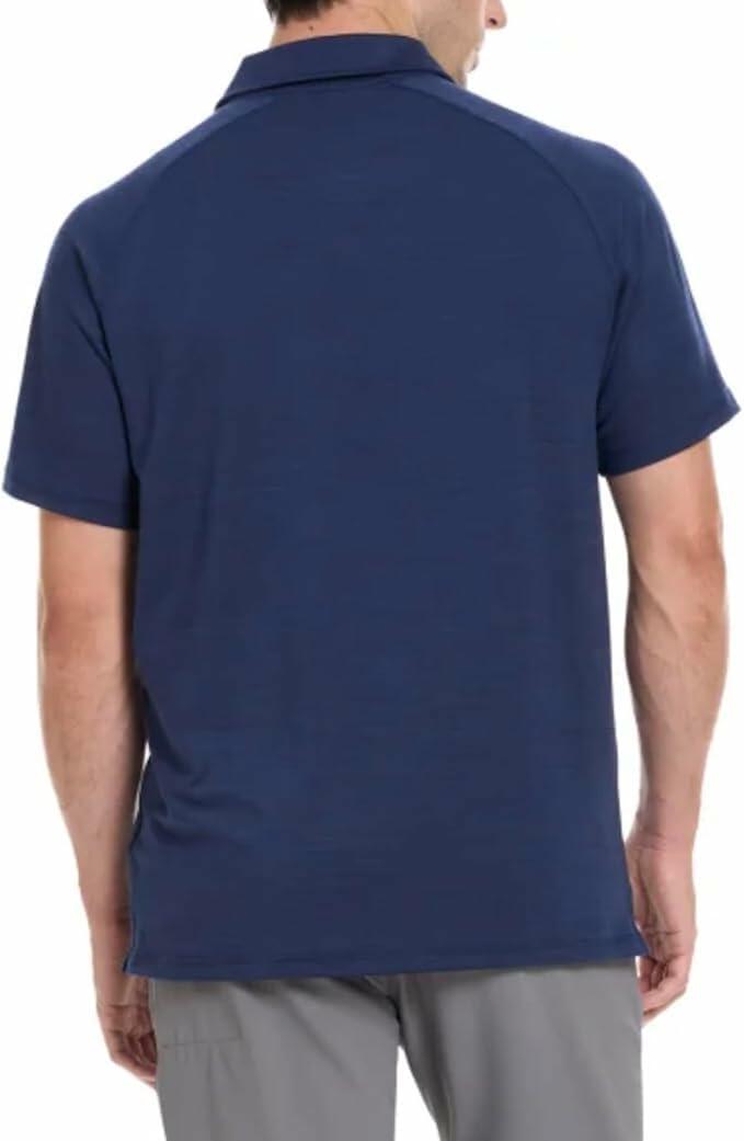 Hurley Men's Performance Polo Shirt (US, Alpha, Medium, Regular, Regular, Blue)