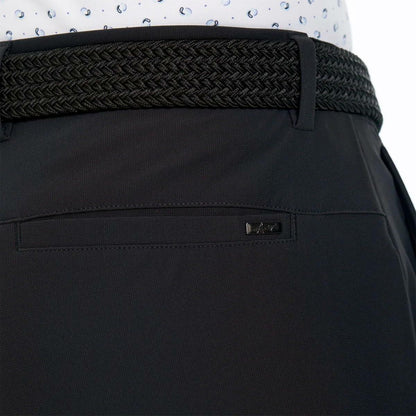 Greg Norman Men’s Stretch Flat Front Lightweight Short - 4-Way Stretch Fabric (Black,34)